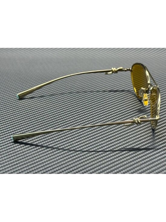 New Tiffany & Co. Women Pale Gold Sunglasses 58-16-135 main image 4